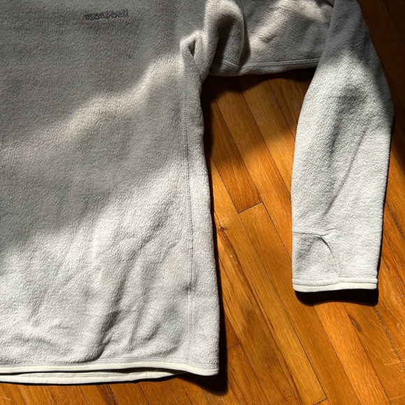 Montbell Climaplus Fleece Sweater Ivory M - Picture 2 of 8